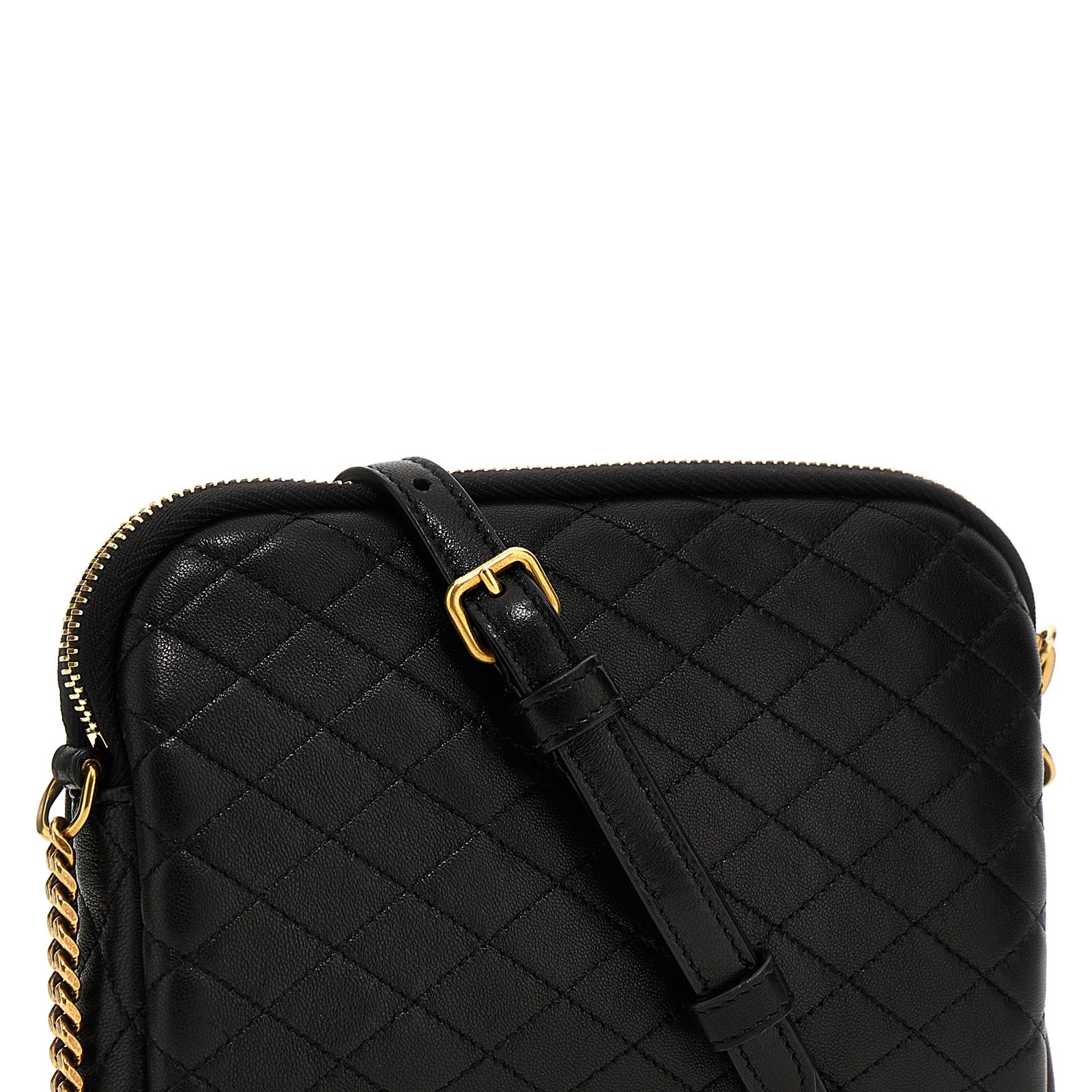 Saint Laurent Black Lamb Leather Crossbody Bag Saint Laurent