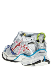 Multicolor Polyester Athletic Sneakers