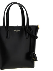 Black Calfskin Tote Bag