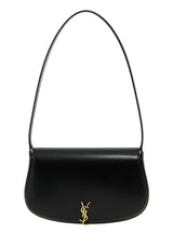 Saint Laurent Black Calfskin Shoulder Bag