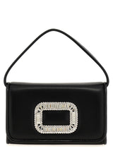 Black Lamb Leather Handbag