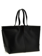 Black Calfskin Tote Bag
