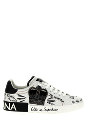 Bicolor Calfskin Sneakers
