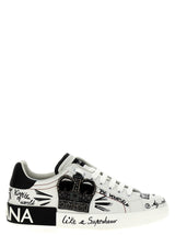 Bicolor Calfskin Sneakers