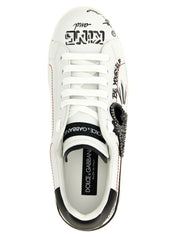 Bicolor Calfskin Sneakers