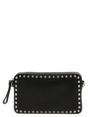 Valentino Garavani Black Calfskin Crossbody Bag