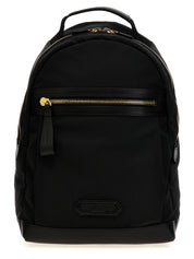 Black Polyester Backpack