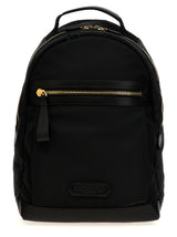 Black Polyester Backpack