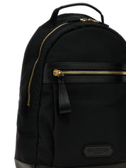 Black Polyester Backpack