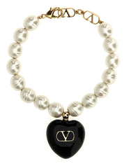 Valentino Garavani Black Brass Bracelet