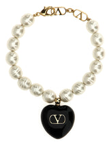 Valentino Garavani Black Brass Bracelet