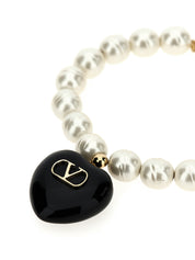 Valentino Garavani Black Brass Bracelet