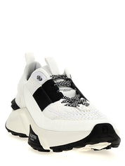 Bicolor Calfskin Athletic Sneakers