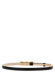 Versace Black Calfskin Regular Belt