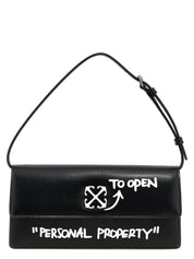 Bicolor Calfskin Shoulder Bag