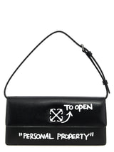 Bicolor Calfskin Shoulder Bag