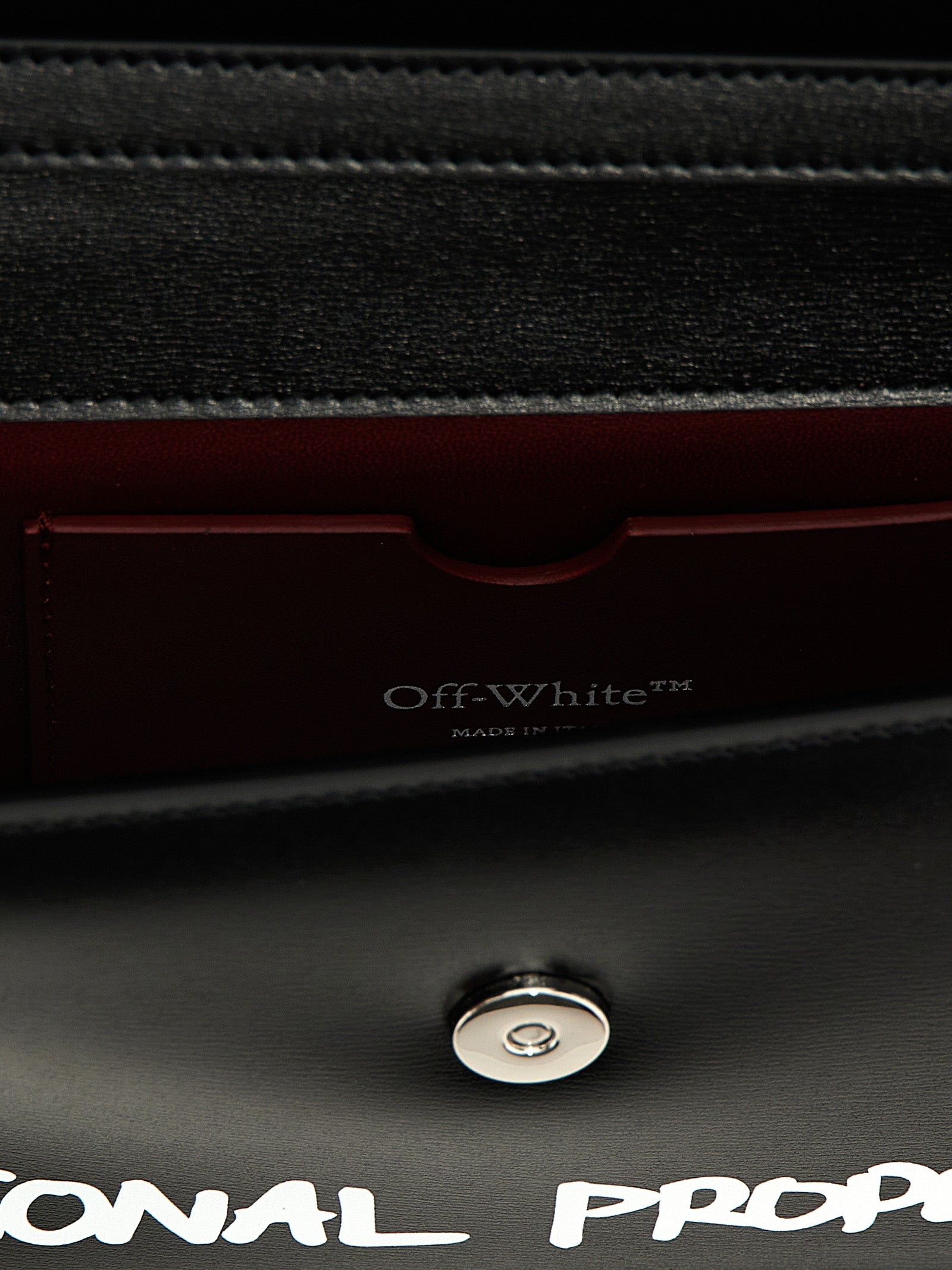 Bicolor Calfskin Shoulder Bag