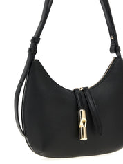Furla Black Leather Shoulder Bag