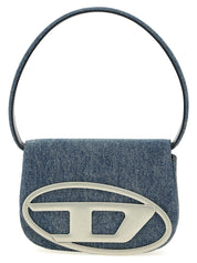 Diesel Blue Cotton Shoulder Bag