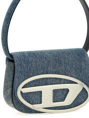 Diesel Blue Cotton Shoulder Bag