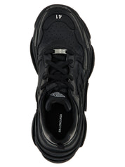 Balenciaga Black Polyethylene Athletic Sneakers