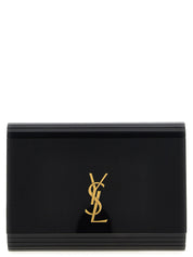 Black Plexiglass Crossbody Bag