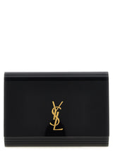 Black Plexiglass Crossbody Bag
