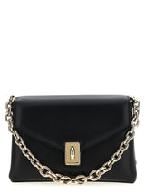 Black Leather Shoulder Bag
