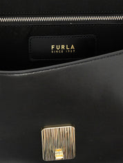 Black Leather Shoulder Bag