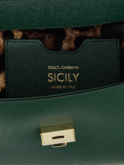 Dolce & Gabbana Bicolor Calfskin Handbag