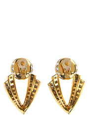 Valentino Garavani Gold Brass Earrings