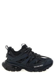 Balenciaga Black Polyethylene Athletic Sneakers