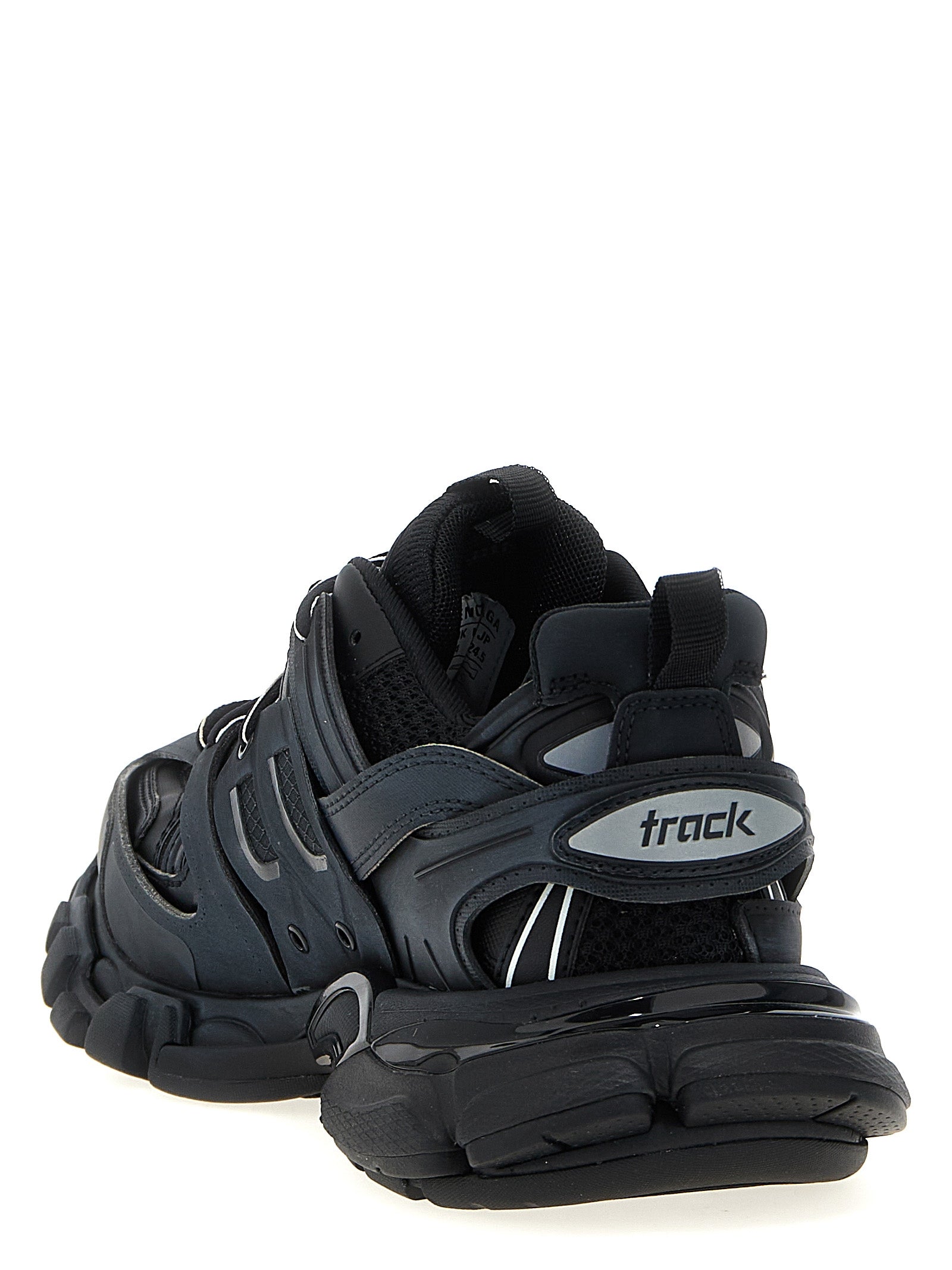 Balenciaga Black Polyethylene Athletic Sneakers