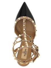 Valentino Garavani Multicolor Lamb Leather Mid Heel Pumps