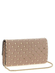 Valentino Garavani Multicolor Lamb Leather Shoulder Bag
