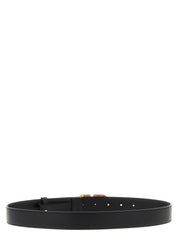 Black Calfskin Regular Belt