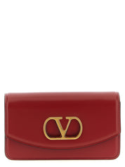 Multicolor Calfskin Clutch Bag