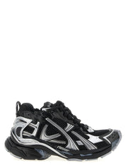 Balenciaga Black Polyethylene Athletic Sneakers