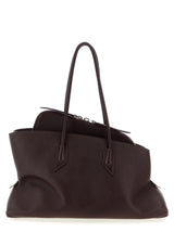 Purple Calfskin Shoulder Bag