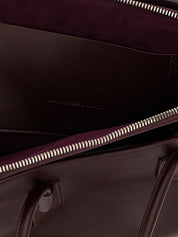 Purple Calfskin Shoulder Bag