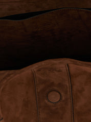 Brown Goatskin Tote Bag