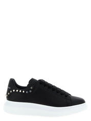 Alexander McQueen Black Calfskin Chunky Sneakers