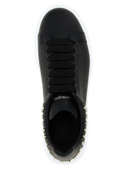 Alexander McQueen Black Calfskin Chunky Sneakers