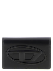 Diesel Black Leather Cardholder