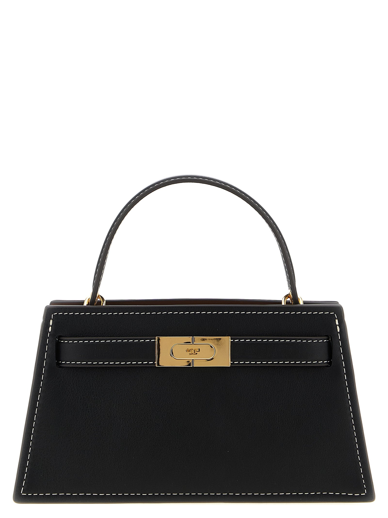 Black Cowhide Handbag