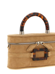 Beige Goatskin Handbag