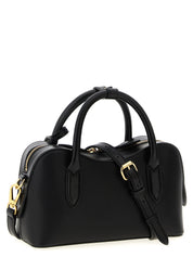Black Polyamide Crossbody Bag