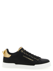 Black Calfskin Sneakers