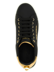 Black Calfskin Sneakers