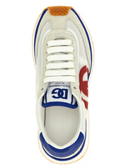 Multicolor Polyester Athletic Sneakers